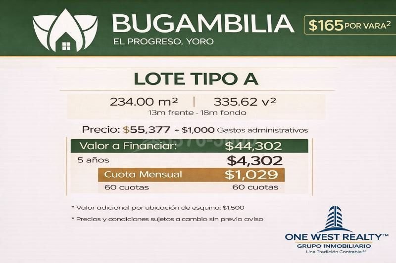 Bugambilia-Lotes-en-Venta-2 Lotes en Venta en Residencial Bugambilia