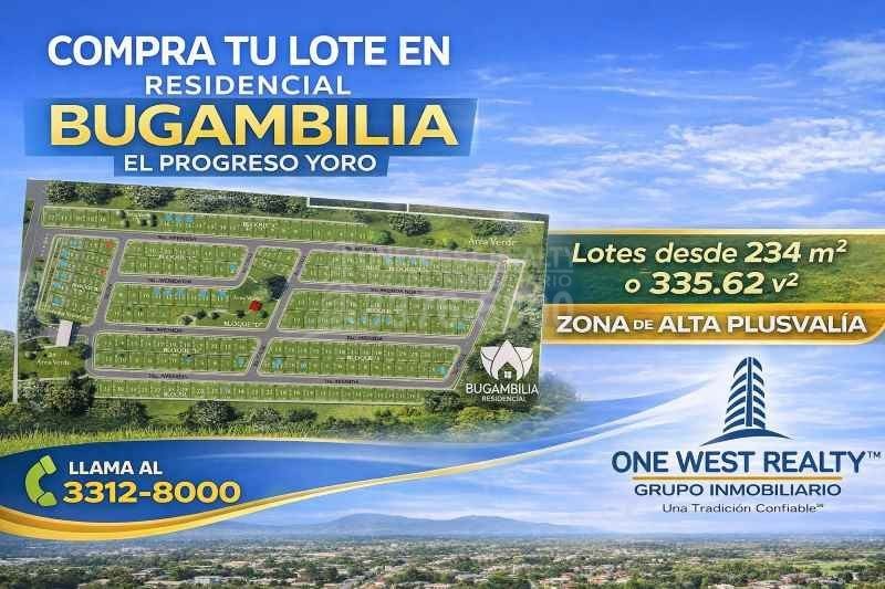Bugambilia02-3 Venta de Lotes en El Progreso Yoro | Residencial Bugambilia