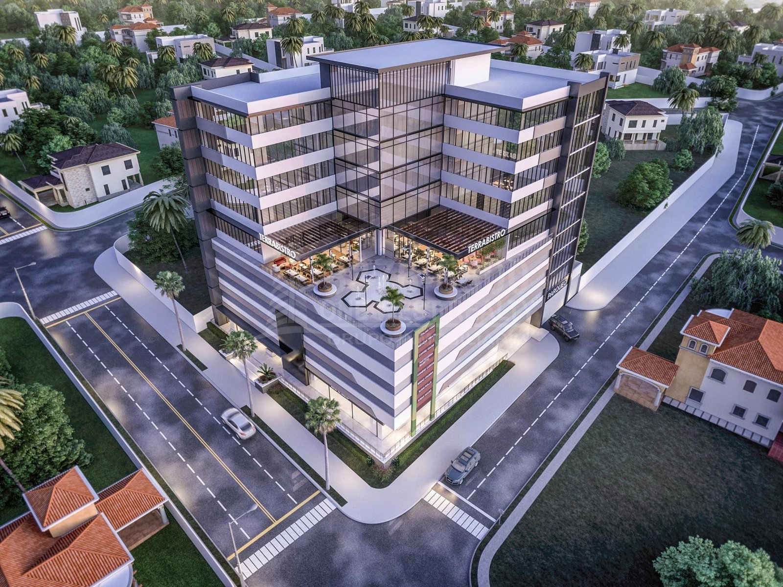 terravista-locales-en-renta-1-3 Local en renta en Terravista San Pedro Sula, Local 107, 215m² incluye terraza de 70m²